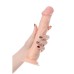 581013 - Вибратор TOYFA RealStick Nude реалистичный, 7 режимов вибрации, 22,5 см 