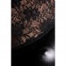 955023-M - Платье Glossy Lulu из материала Wetlook, черное - M 