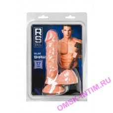 582020 - Реалистичный фаллоимитатор RealStick Nude Shaw, PVC, телесный, 17 см