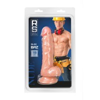 582024 - Реалистичный фаллоимитатор RealStick Nude Nash, PVC, телесный, 18 см
