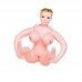 117015 - Кукла надувная с реалистичной головой. Блондинка в лежачей позе. Вставка вагина – анус. 2 