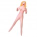 117025 - Кукла надувная celine с реалистичной головой, блондинка, с тремя отверстиями, toyfa dolls-x, кибер вставка вагина – анус 