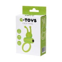 768017 - Эрекционное кольцо на пенис A-Toys by TOYFA, силикон, зеленое