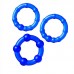 769004-6 - Набор колец A-toys, синие из 3-х