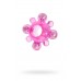 888004 - Кольцо розовое с шариками