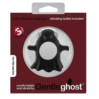 SLI162BLK - Виброкольцо Gentle Ghost Cockring Black 