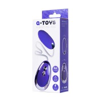 764010 - Виброяйцо TOYFA A-Toys  , Силикон, Фиолетовый,  6,5 см