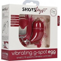 SHT087RED - Виброяйцо для стимуляции точки G с пультом управления Small Wireless Vibrating G-Spot Egg