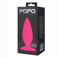 731303 - Анальная втулка TOYFA POPO Pleasure силиконовая, розовая, 10 см
