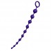 356005 - Анальная цепочка ToDo by Toyfa Grape, силикон, фиолетовая, 35 см,  2,7 см