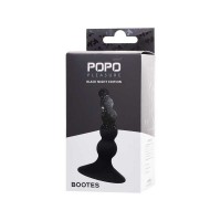731434 - Анальная втулка POPO Pleasure by TOYFA Bootes, силикон, черная, 10 см