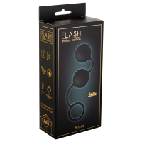 9007-01Lola - Анальные шарики Flash Blaze, чёрные