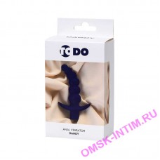 358004 - Анальный вибратор ToDo by Toyfa Dandy, влагостойкий, силикон, фиолетовый, 13,5 см,  3,2 см 