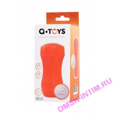 763005 - Мастурбатор TOYFA A-Toys, рот, оранжевый/телесный, 14 см 