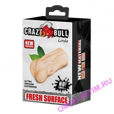 BM-009155U - Мастурбатор вагина с выраженным внешним рельефом Crazy Bull Linda