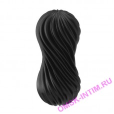 FLX-002 - Мастурбатор Tenga Flex Rocky Black, черный