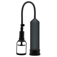 PM006-2 - Вакуумная помпа с пальчиковым насосом Erozon Penis Pump, черная 