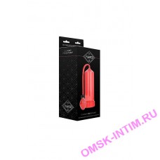 PMP001RED - Ручная вакуумная помпа для мужчин с насосом в виде груши Classic Penis Pump, красная 