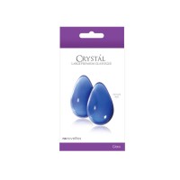 0703-27 NSN - Вагинальные шарики CRYST\'AL KEGEL EGGS из стекла большие голубые