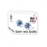 TG 840132 - Стеклянные вагинальные шарики glass ben wa balls Adam & Eve