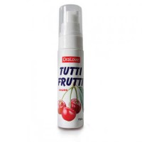 30001 - Съедобная гель-смазка TUTTI-FRUTTI для орального секса со вкусом вишни, 30 г