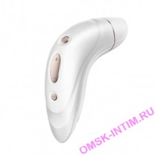 J2018-16 - Стимулятор клитора Satisfyer Pro Plus Vibration, ABS пластик, белый, 19см