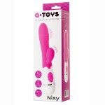 *761037 - Нереалистичный вибратор TOYFA A-Toys  , Силикон, Розовый, 23,3 см