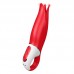 EE73-837-0418 - Нереалистичный вибратор Satisfyer Vibes Power Flower, Силикон, Красный, 18,8 см