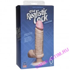 1156-01 - Фаллоимитатор реалистичный с вибрацией The Realistic® Cock Vibrating 6”