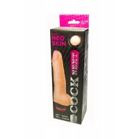 608305 - Вибромассажёр-реалистик COCK NEXT LoveToy, TPR, телесный, 17,3 см 