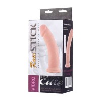 981037 - Вибратор TOYFA RealStick Elite на присоске телесный, 7 режимов вибрации, 18 см